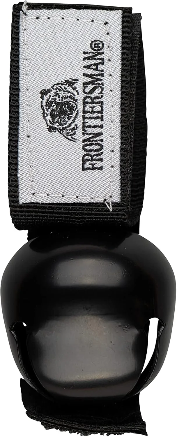 SABRE Frontiersman Bear Bell with Magnetic Silencer and Hook-and-Loop Strap