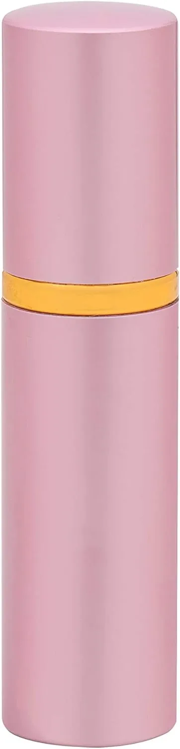 SABRE Lipstick Pepper Spray, Protect Against Multiple Threats with 12 Bursts, UV Marking Dye, Pink