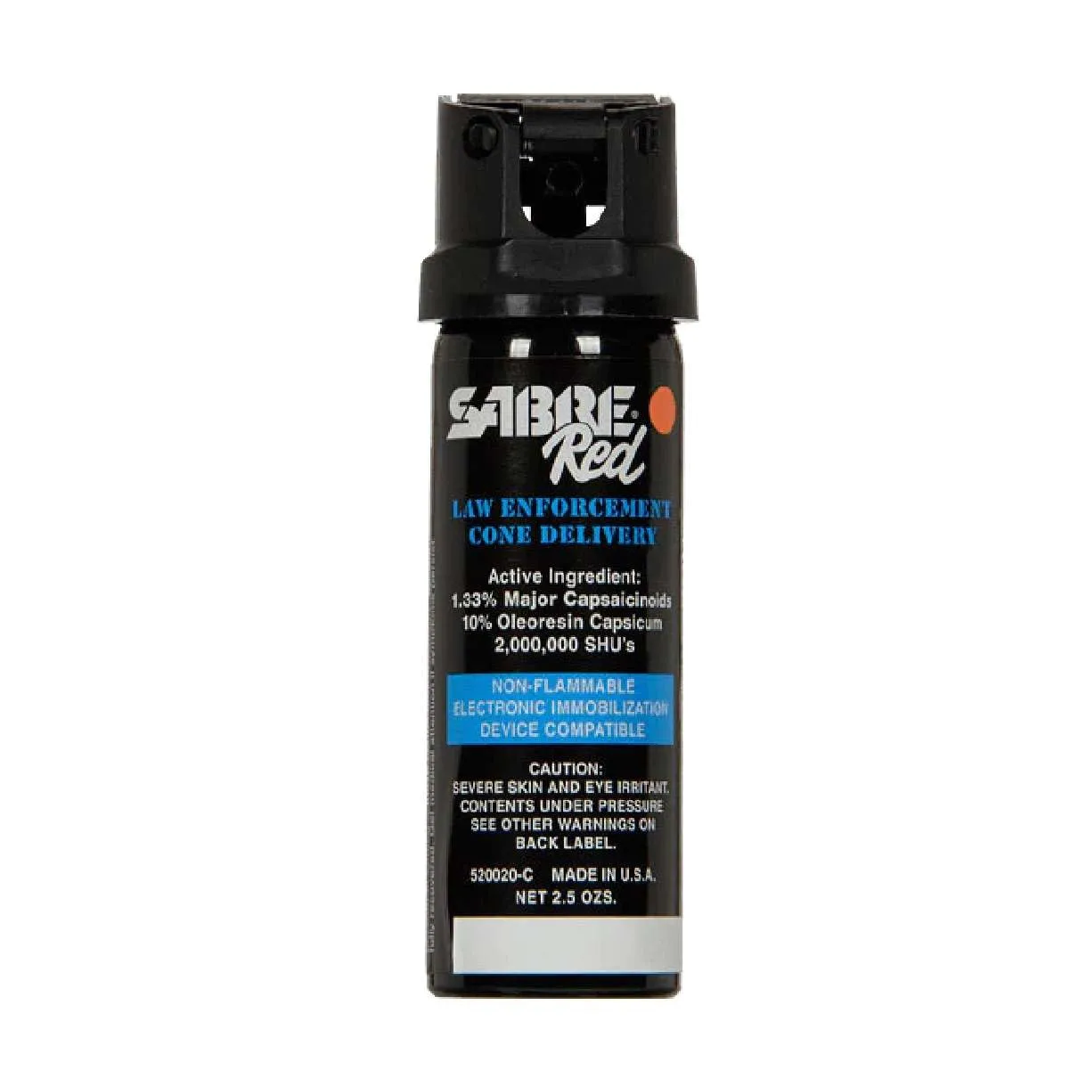 SABRE Mk Cone Pepper Spray with Dual Propellant System