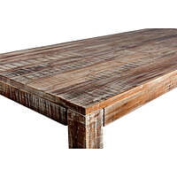 Distressed Wood Dining Table