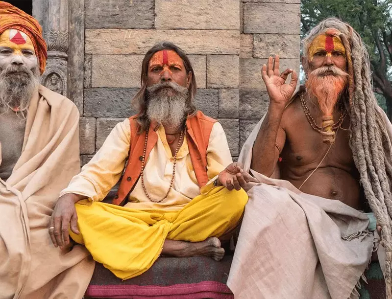 Feeding Sadhus in Govardhan Parikrama Seva (Single Meal)
