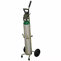 SAFTCART Cylinder Trolley 38 in H 100 lb.