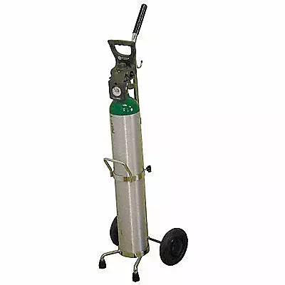 SAFTCART Cylinder Trolley 38 in H 100 lb.