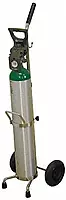 SAFTCART Cylinder Trolley 38 in H 100 lb.