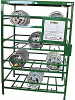 SPC-12, LOCKABLE PROPANE RACK HOLDS 12 33# CYLINDERS