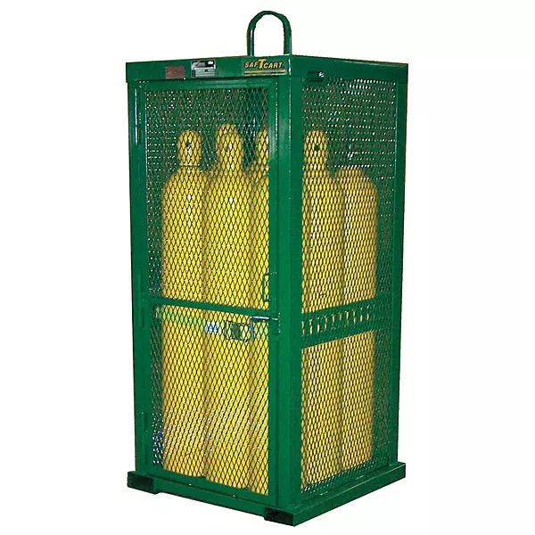 85" H x 32" W x 32" D Cylinder Storage Cabinet