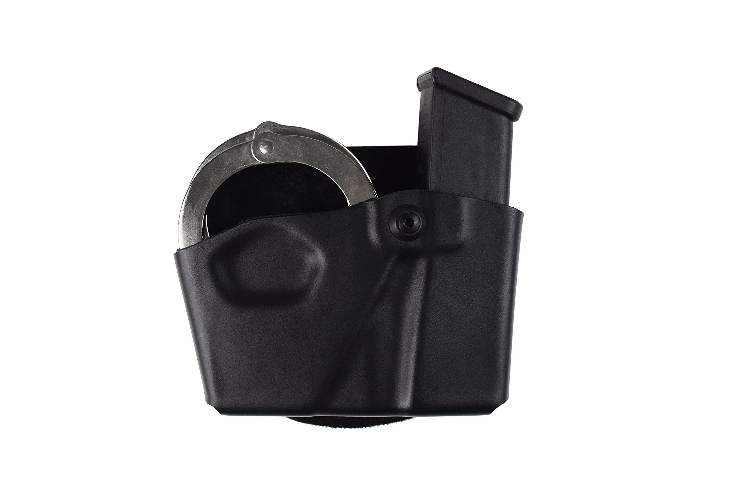 Safariland 573 Open Top Magazine and Handcuff Pouch STX Plain Black GLOCK 17/22