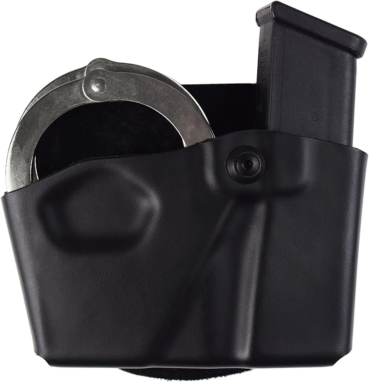 Safariland 573 Open Top Magazine and Handcuff Pouch STX Plain Black GLOCK 17/22