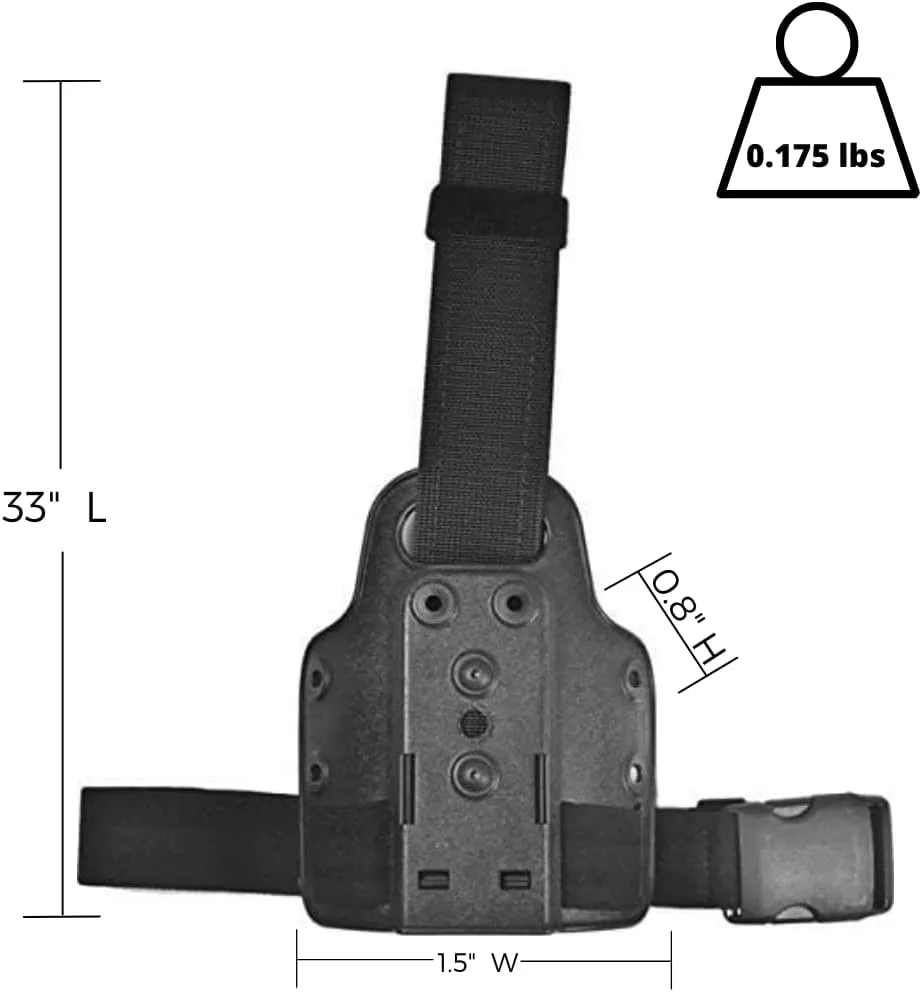 SAFARILAND 6004-10 Single Strap Leg Shroud with Harness