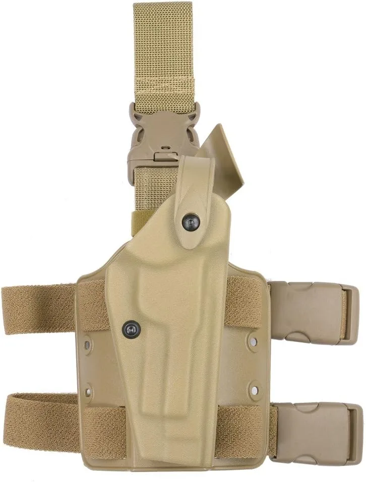 Safariland Model 6005 Tactical Holster with SLS Rotating Hood