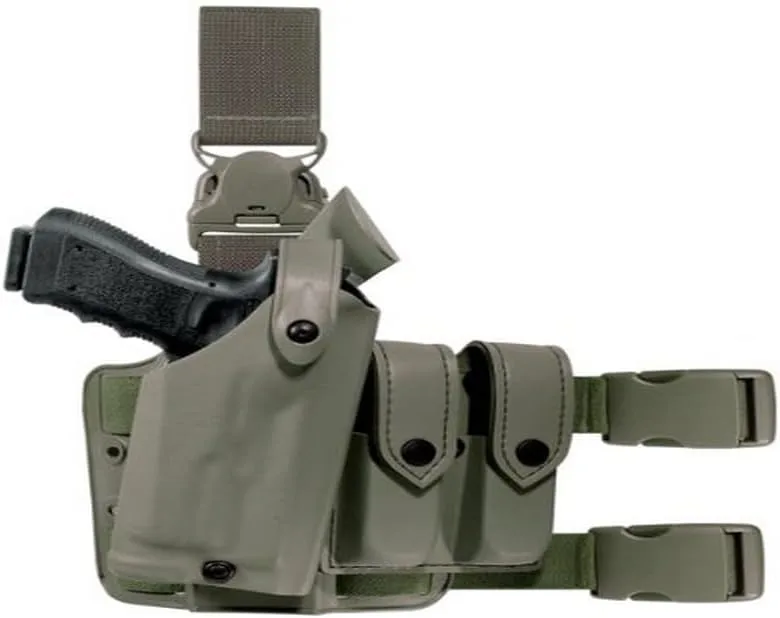 Safariland Model 6005 Tactical Holster with SLS Rotating Hood