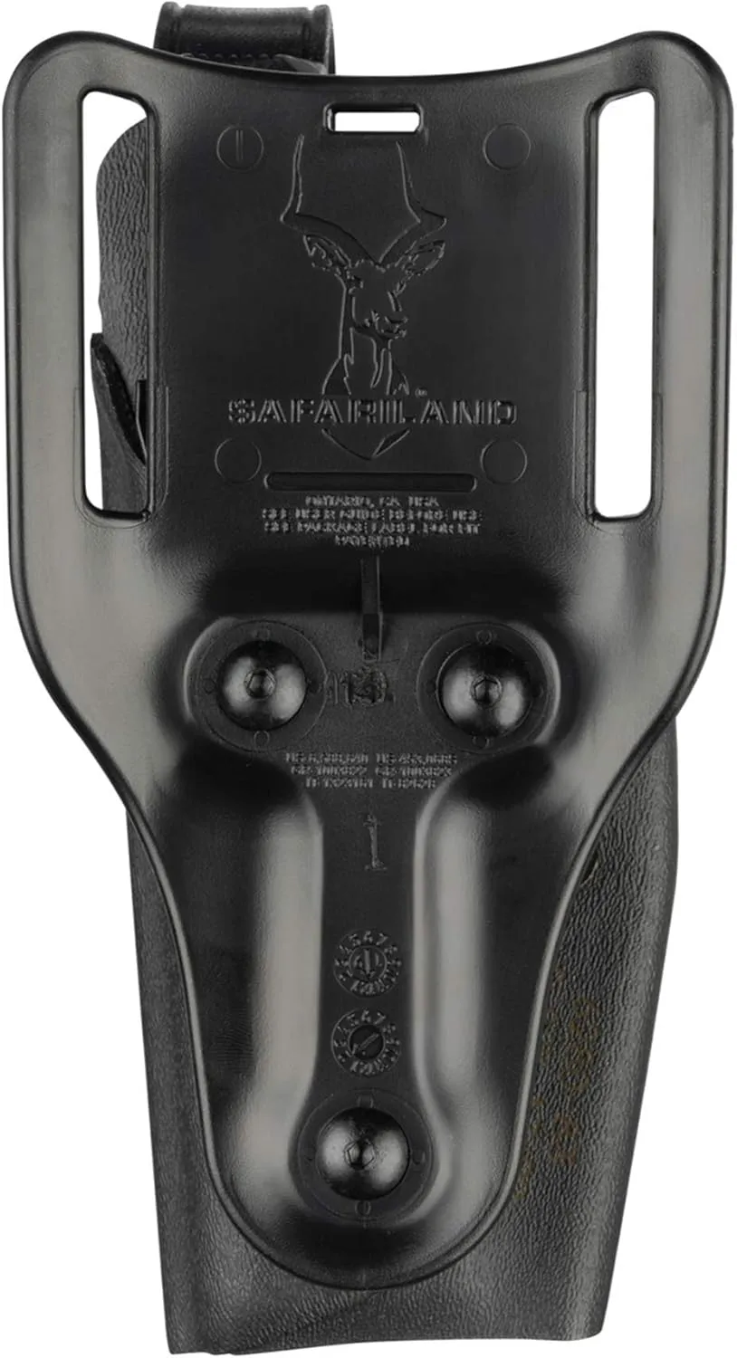 SAFARILAND 6280 SLS Mid-Ride Level II Retention Duty Holster for S&W M&P 9/.40 with Light