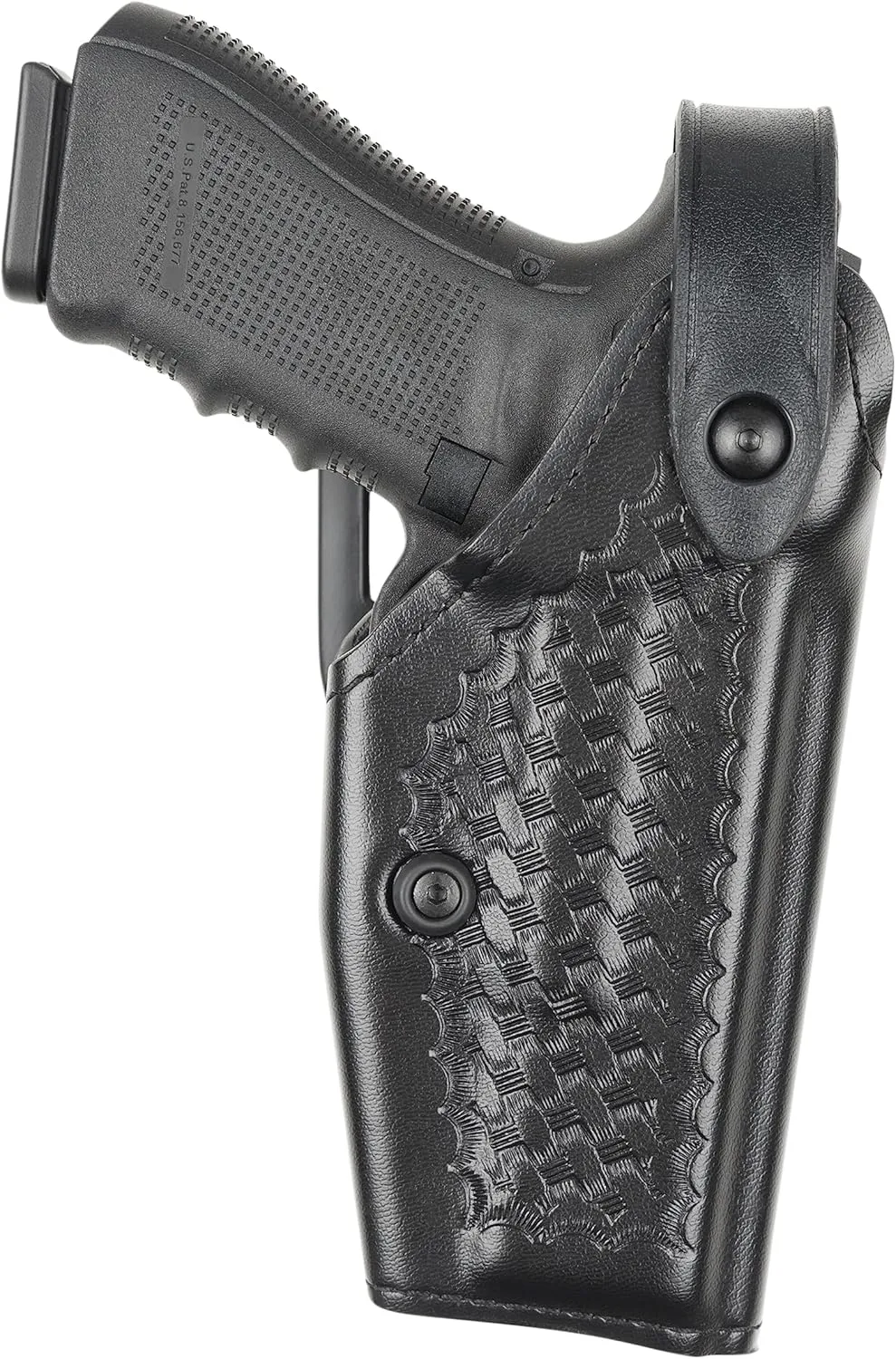 SAFARILAND 6280 SLS Mid-Ride Level II Retention Duty Holster for S&W M&P 9/.40 with Light