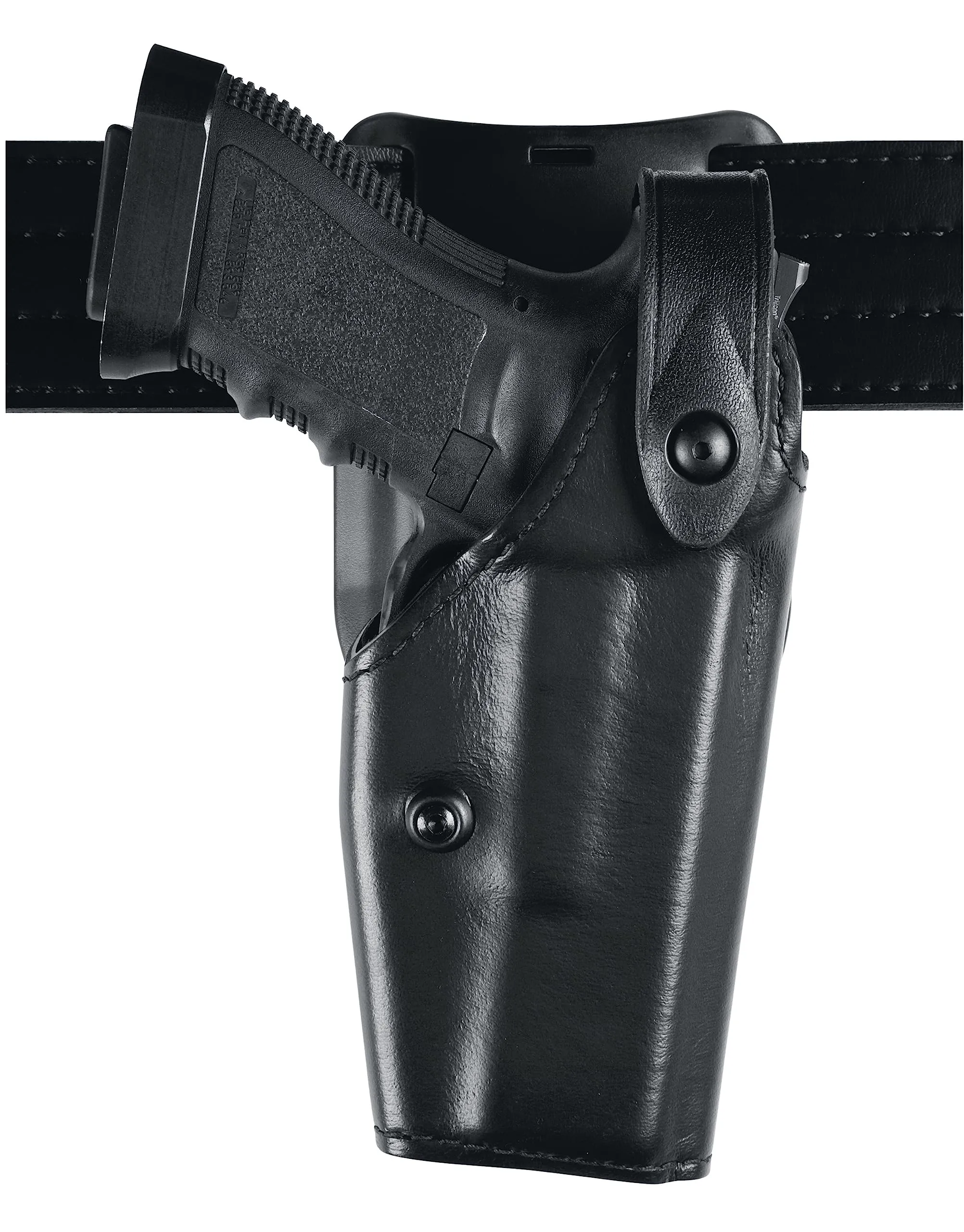 SAFARILAND 6285 SLS Low-Ride Level II Retention Holster STX Tactical Black for GLOCK 19/23 X300