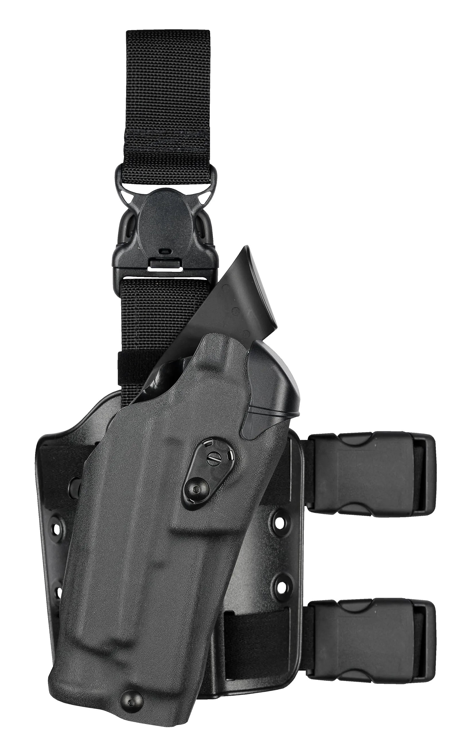 SAFARILAND Model 6355 ALS Tactical Drop-Leg Holster with Quick-Release Leg Harness