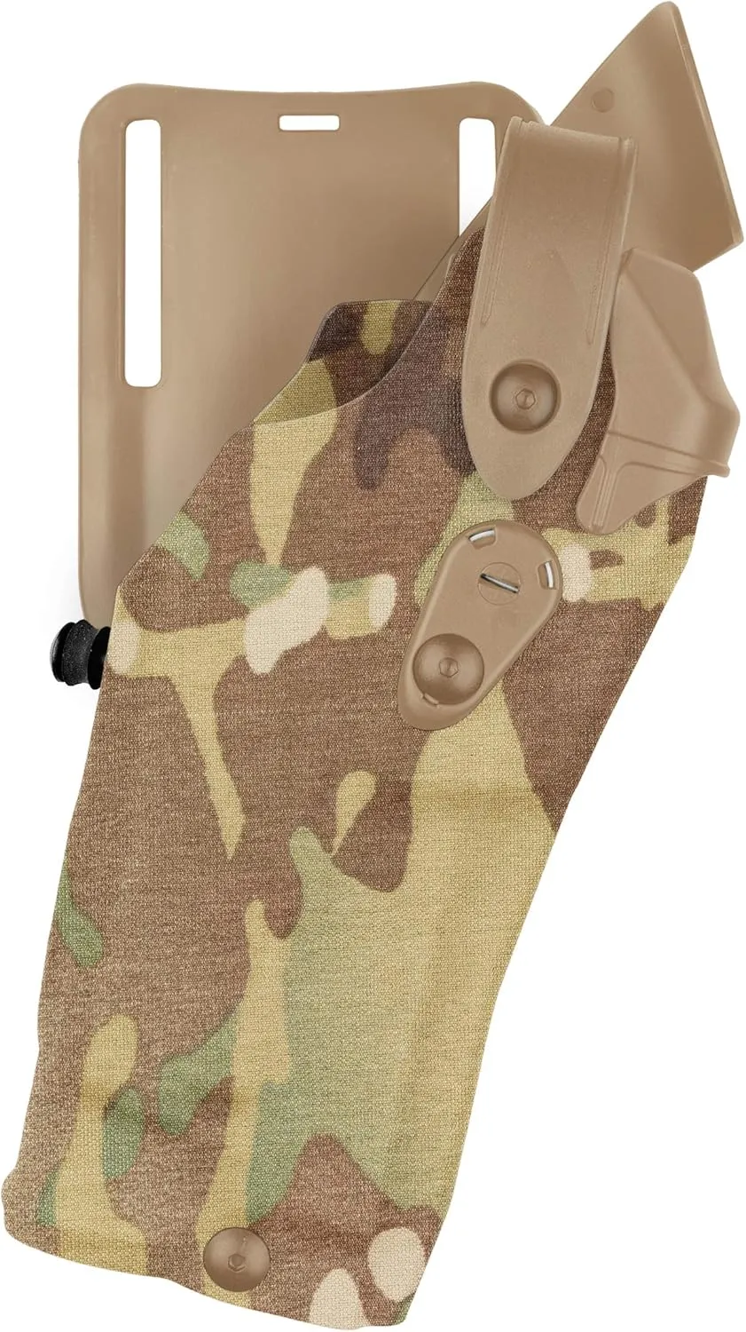 Safariland 6365RDS Level Three Retention Duty Holster, Red Dot Sight Compatible, Left Hand, Low-Ride