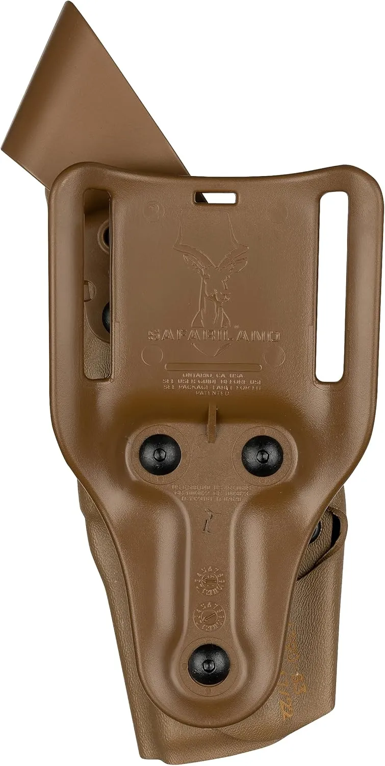 SAFARILAND 6390RDS Level One Retention Duty Holster, Red Dot Sight Compatible, STX Tactical