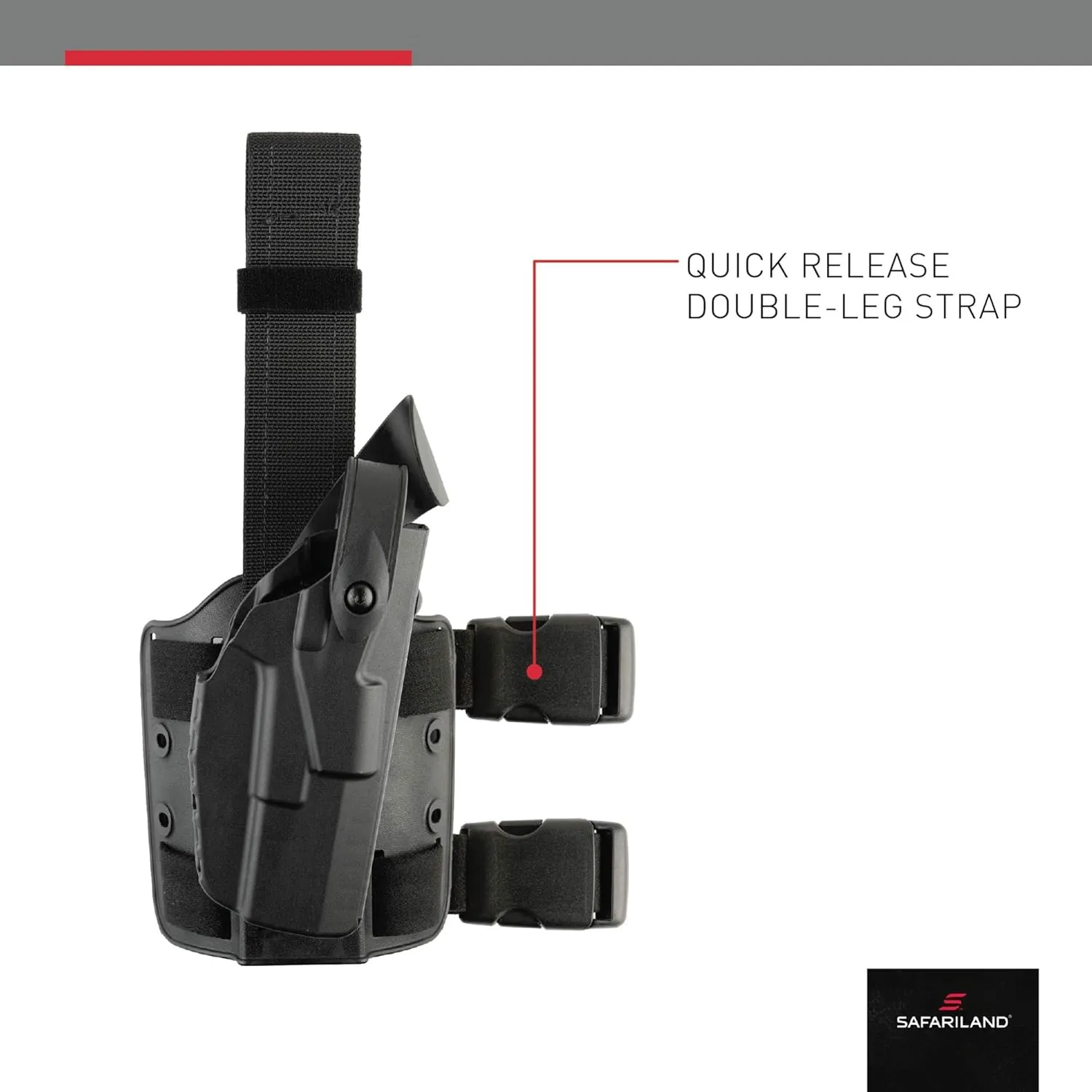 SAFARILAND 7004 SLS Thigh Rig Tactical Holster