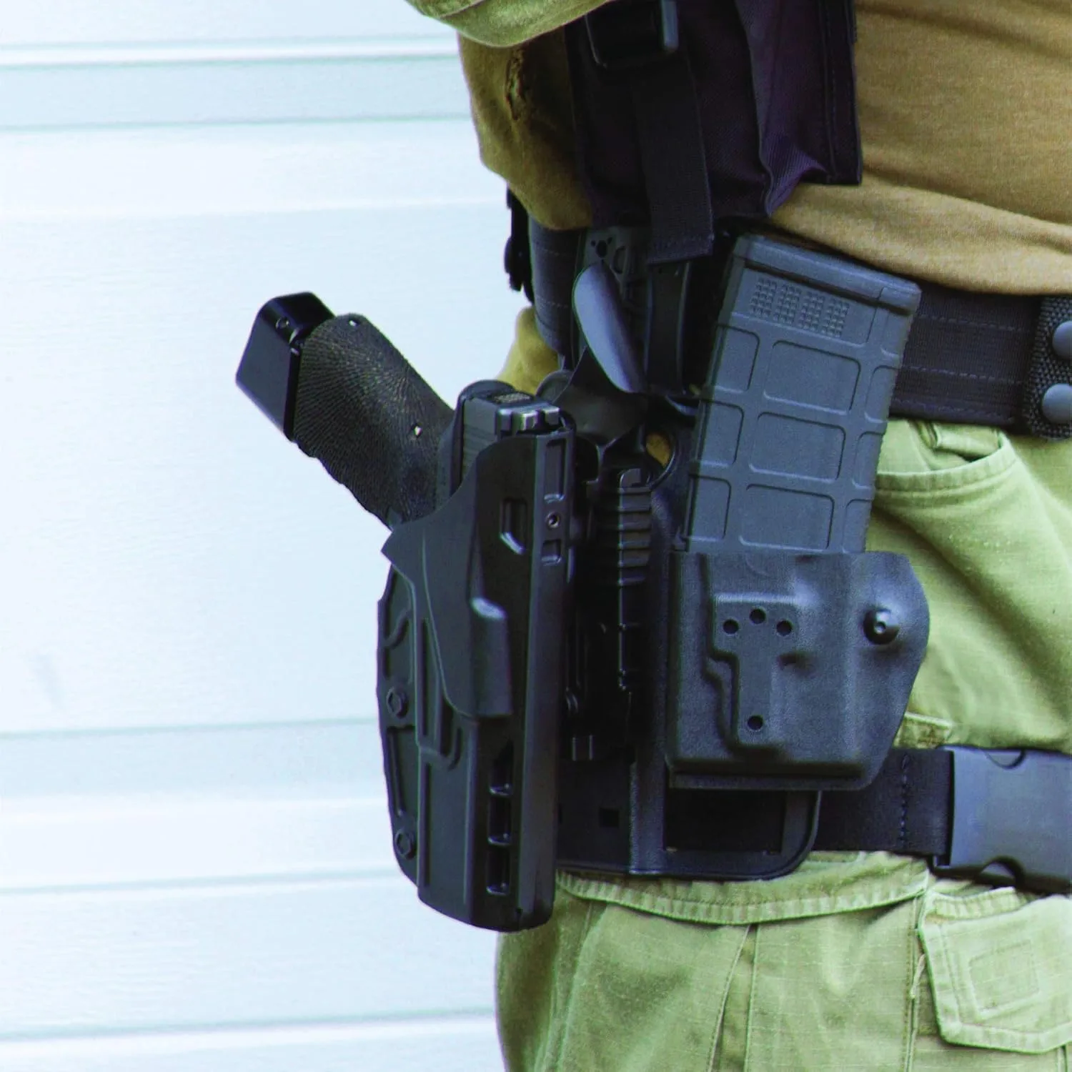 SAFARILAND 7385 ALS Thigh Rig Tactical Holster