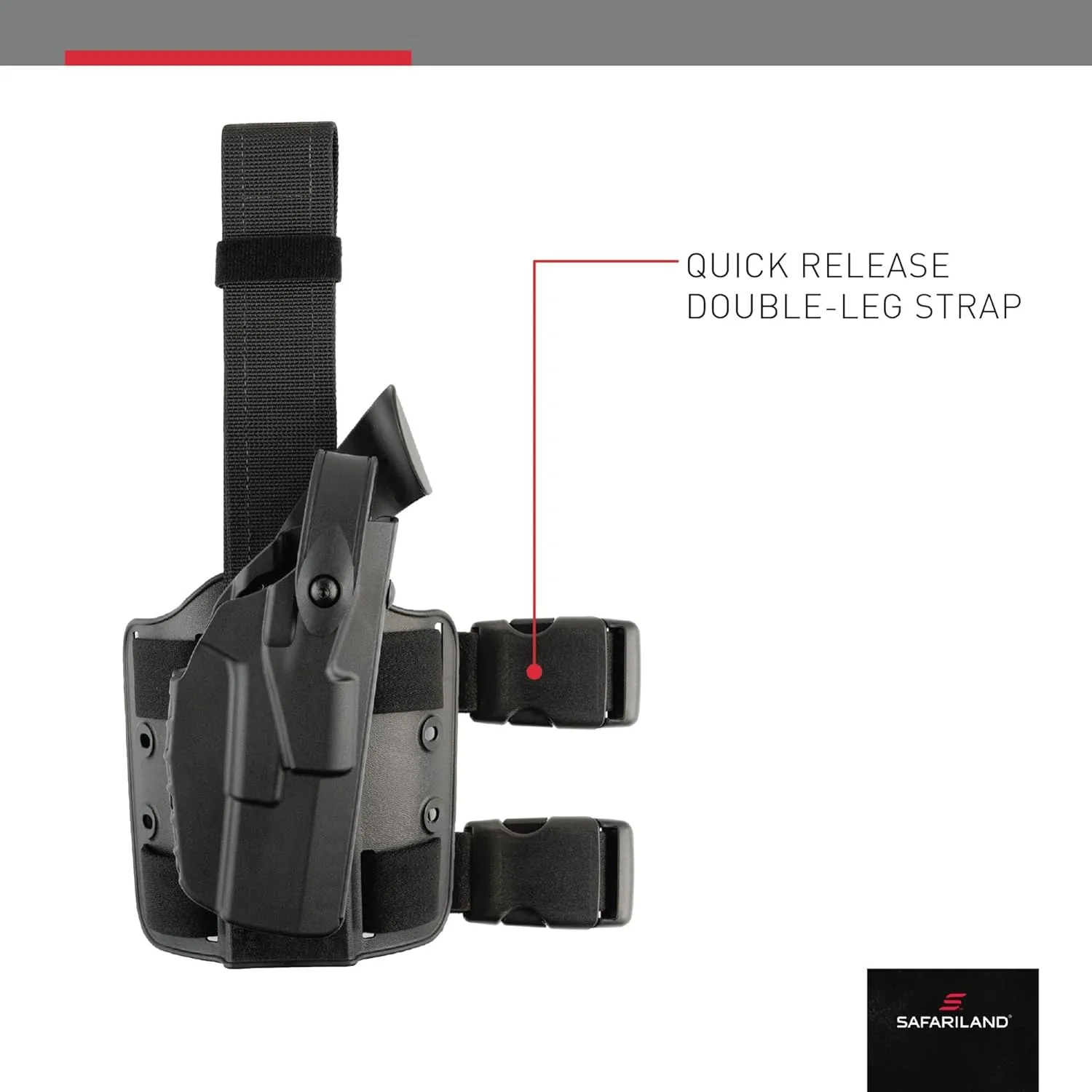 SAFARILAND 7304 7TS ALS/SLS Thigh Rig - Tactical Holster