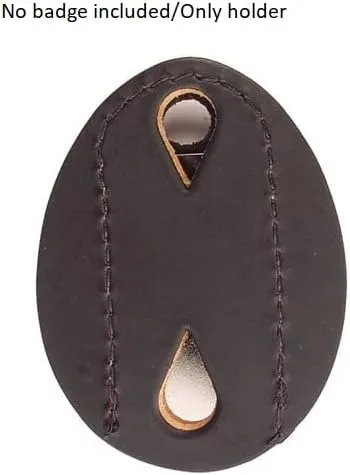 Safariland 7350 Clip-On Badge Holder, Black