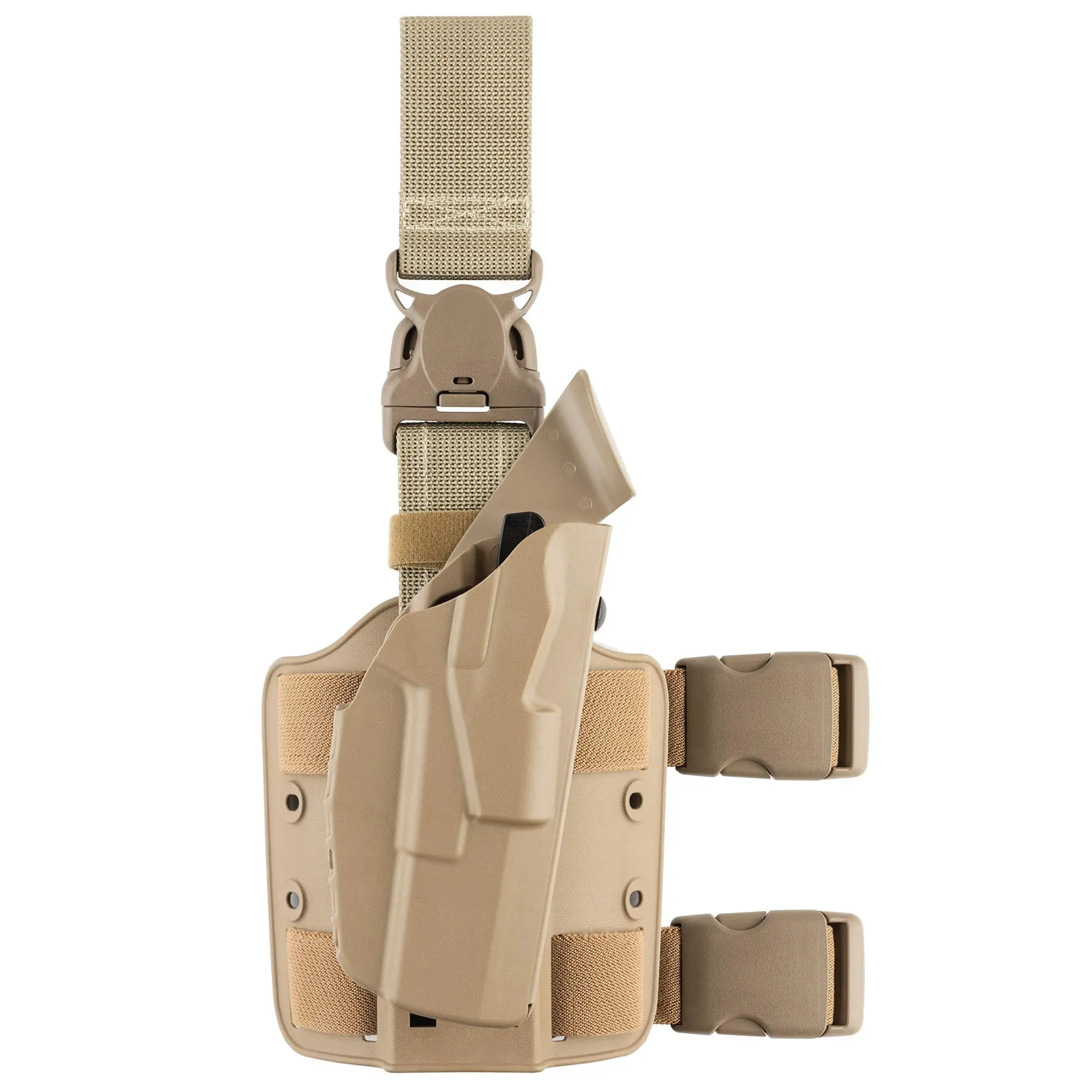SAFARILAND 7355 ALS Thigh Rig Tactical Holster with Quick-Release Leg Strap