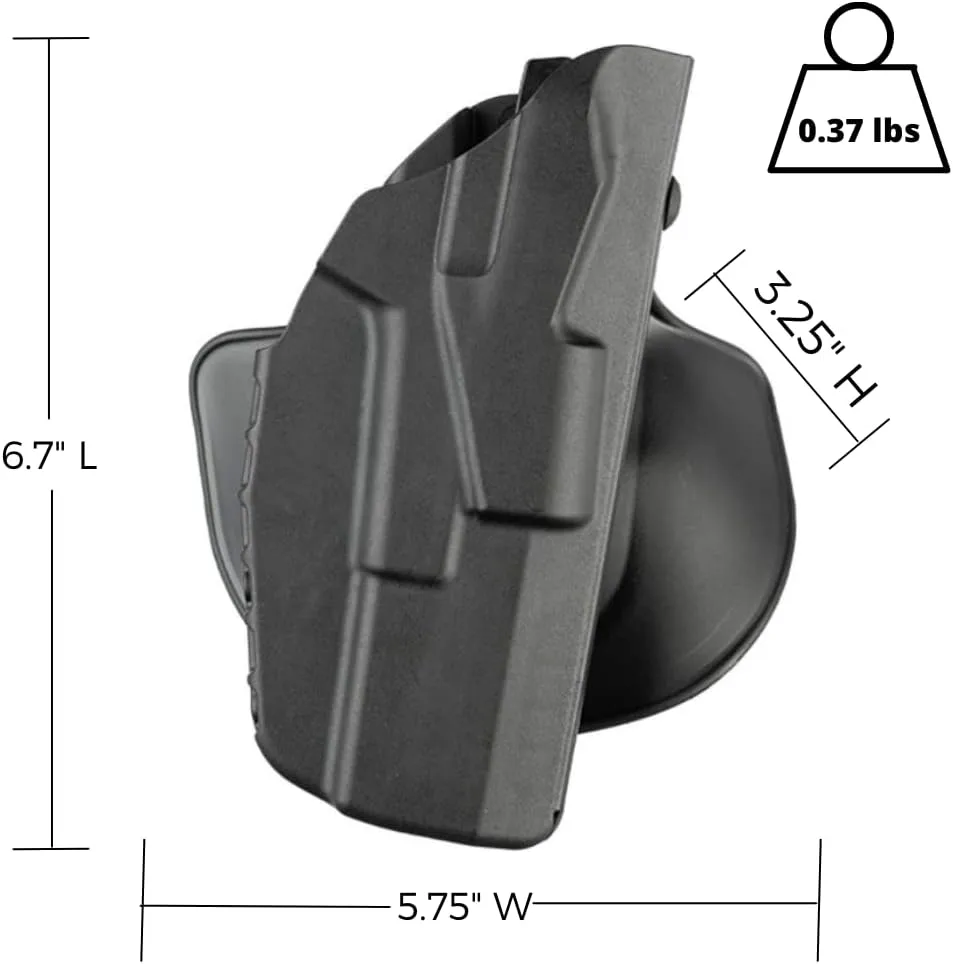 SAFARILAND 7378 7TS ALS Paddle and Belt Loop Combo Holster
