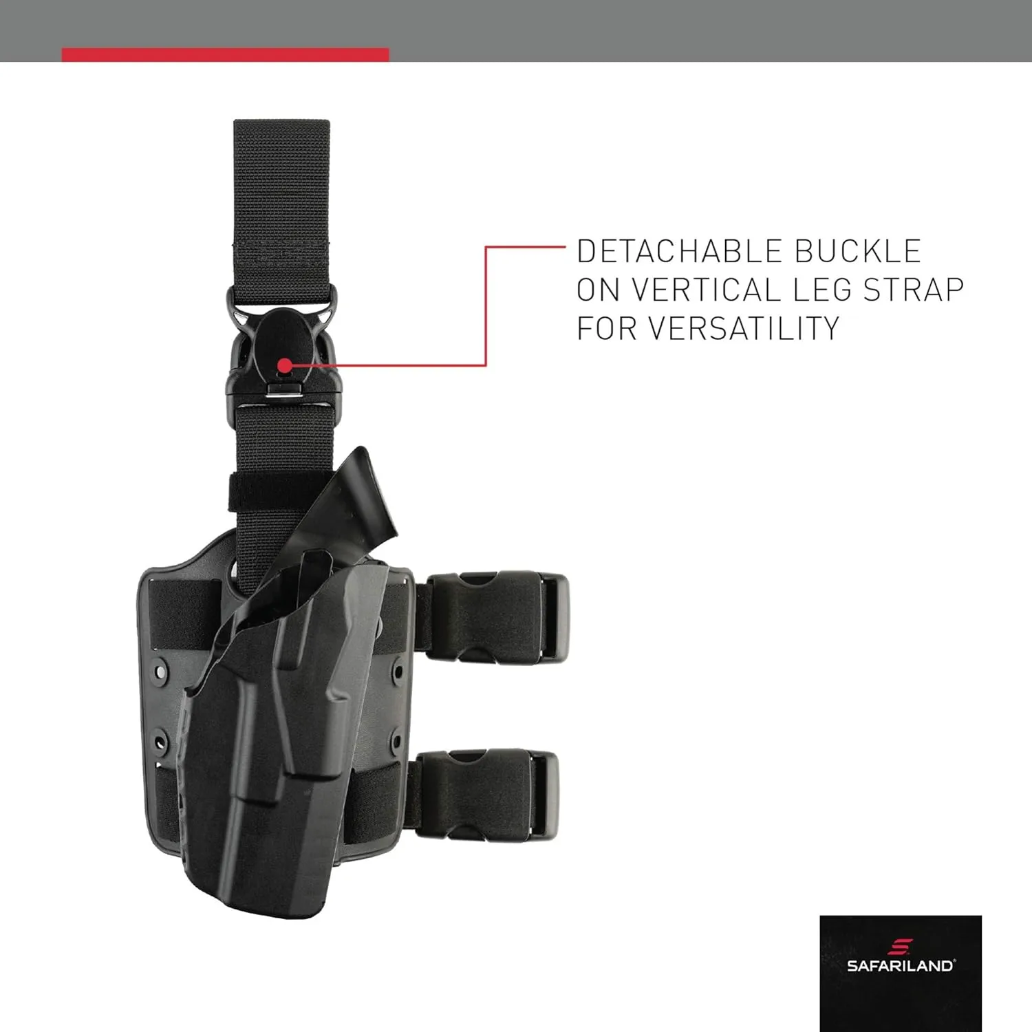 SAFARILAND 7385 ALS Thigh Rig Tactical Holster