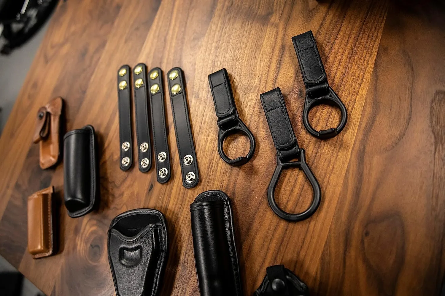 Safariland 090 Open Top Handcuff Case for Duty Belts