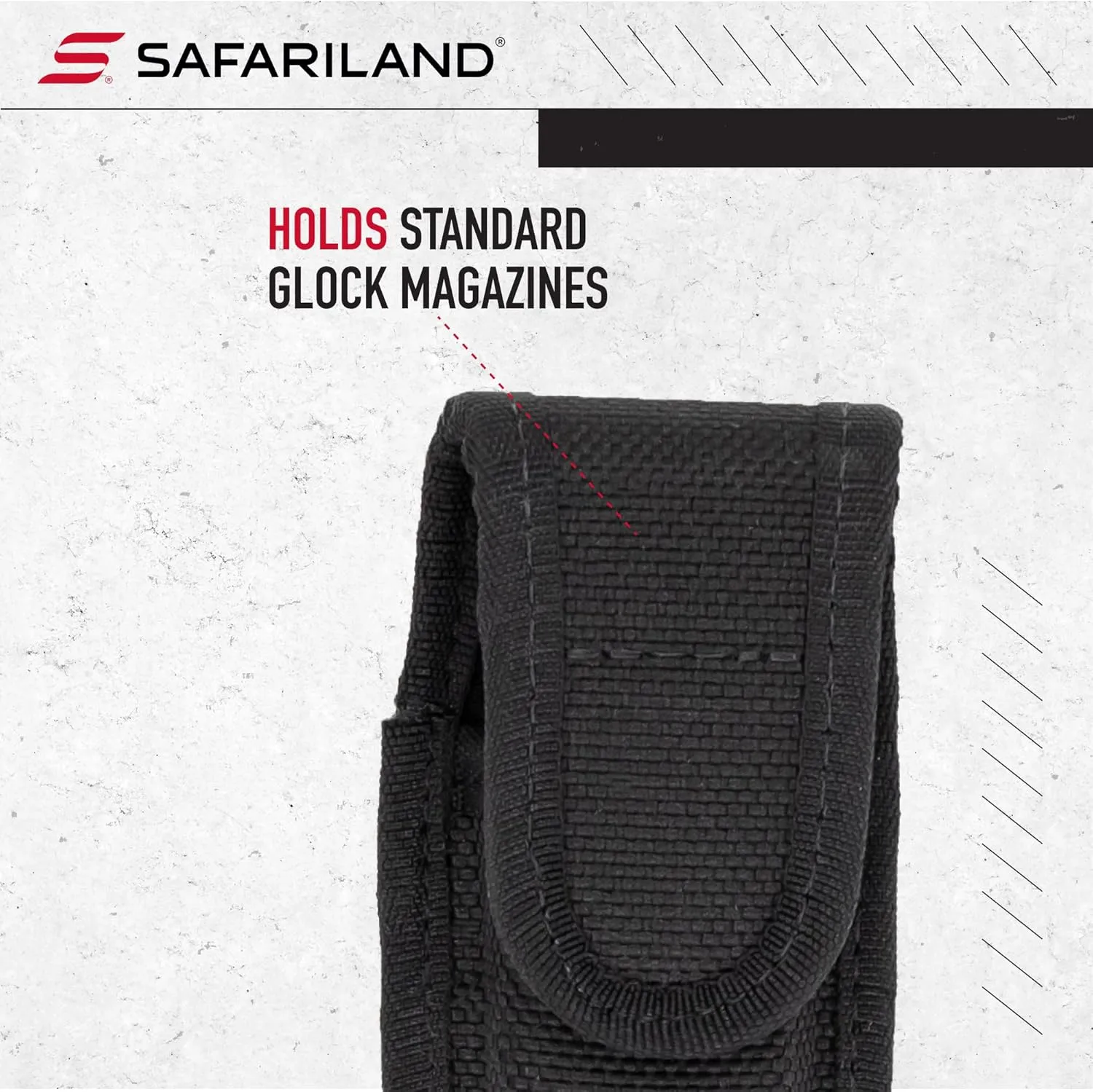 BIANCHI AccuMold Model 7303 Single Magazine/Knife Pouch