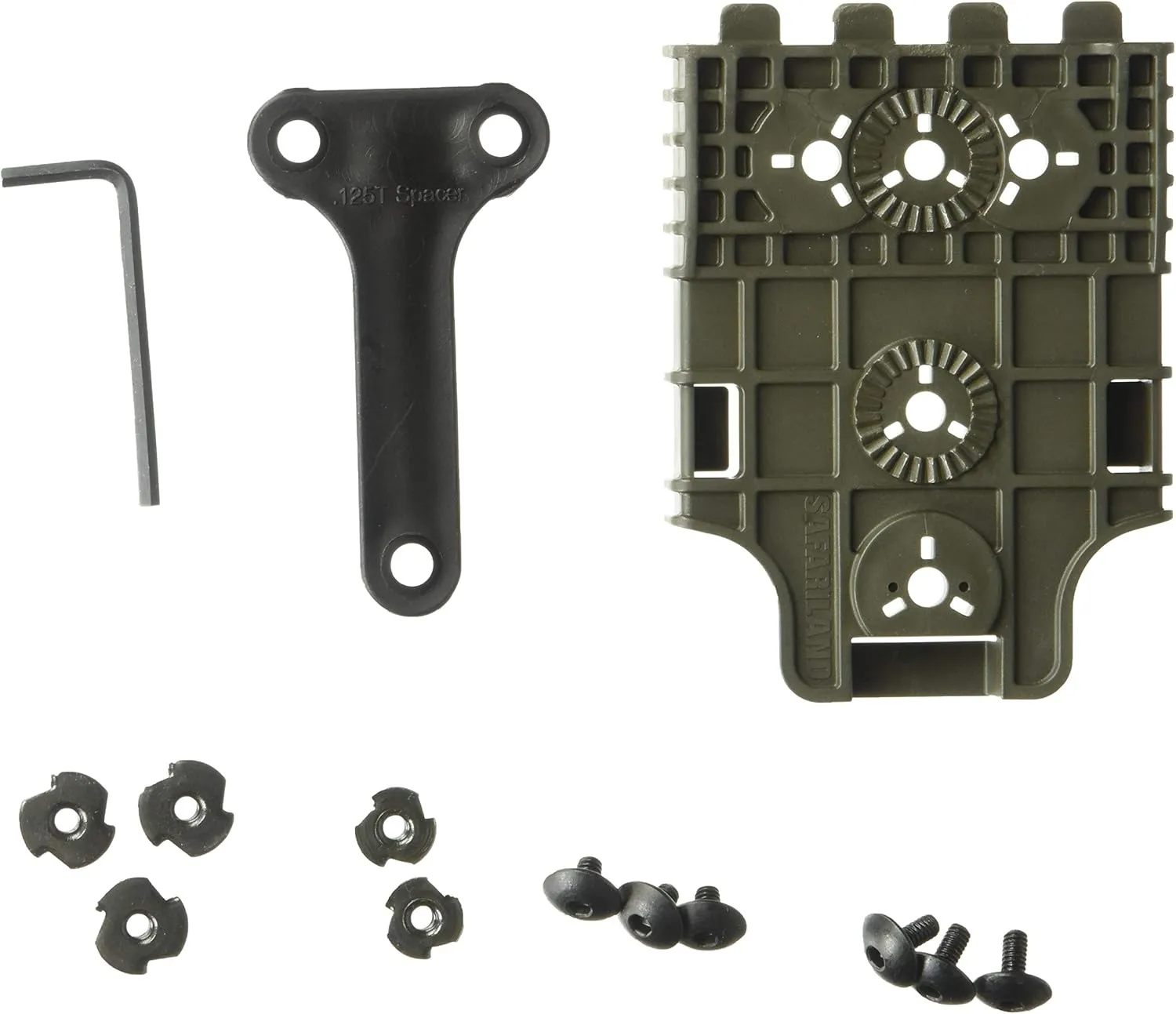 SAFARILAND Quick Locking System Kit with QLS 19 Locking Fork and QLS 22 Receiver Plate