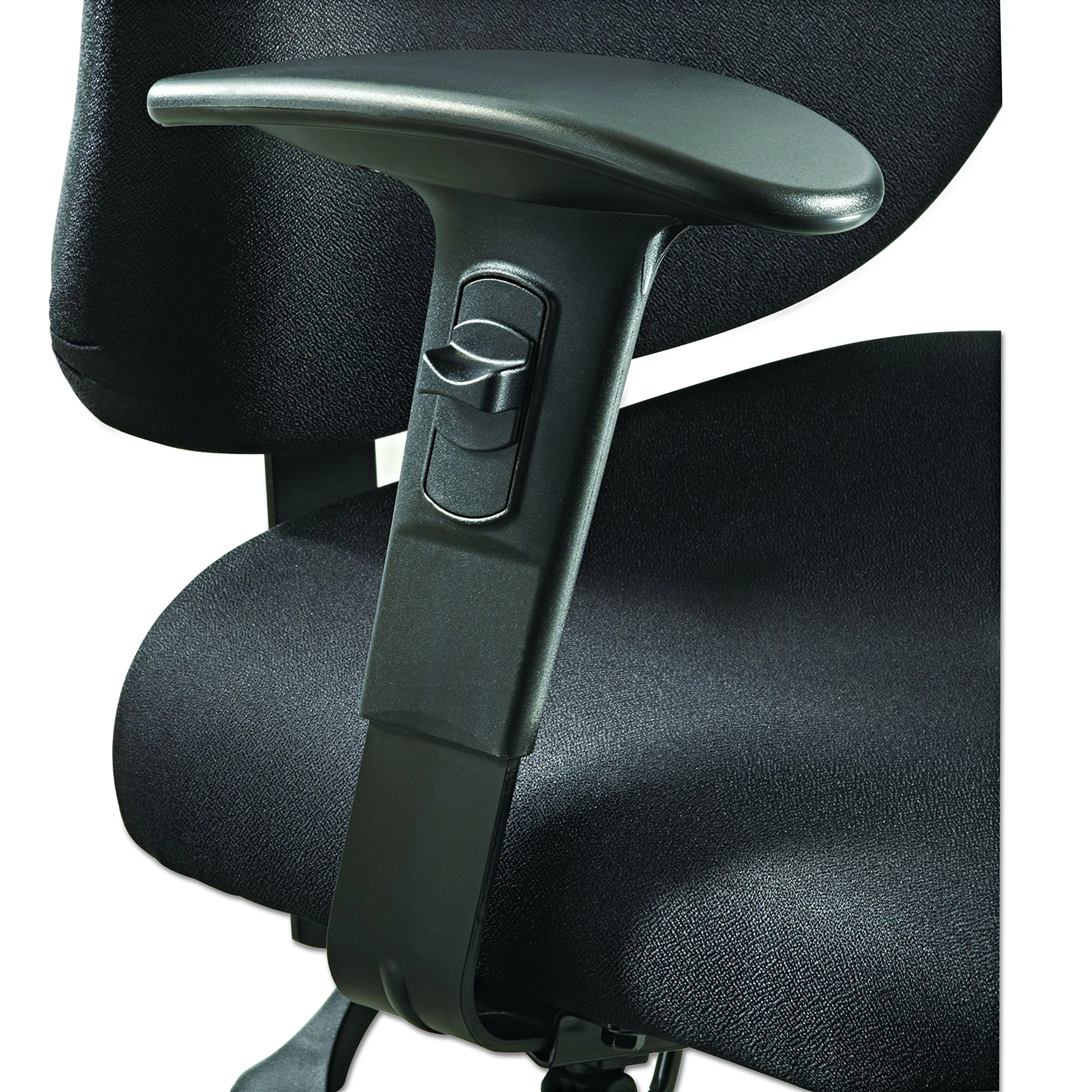 Safco Products 3399BL Adjustable Width Arm Set for use with Alday 3391, Vue 3394 and 3397 Chairs (Sold Separately), Black