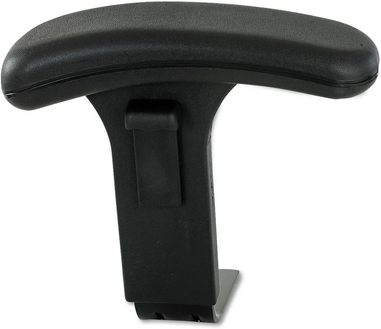 Safco Products 3496BL T-Pad Arm Set for use with Uber Big and Tall Chairs, Black, 2/Set