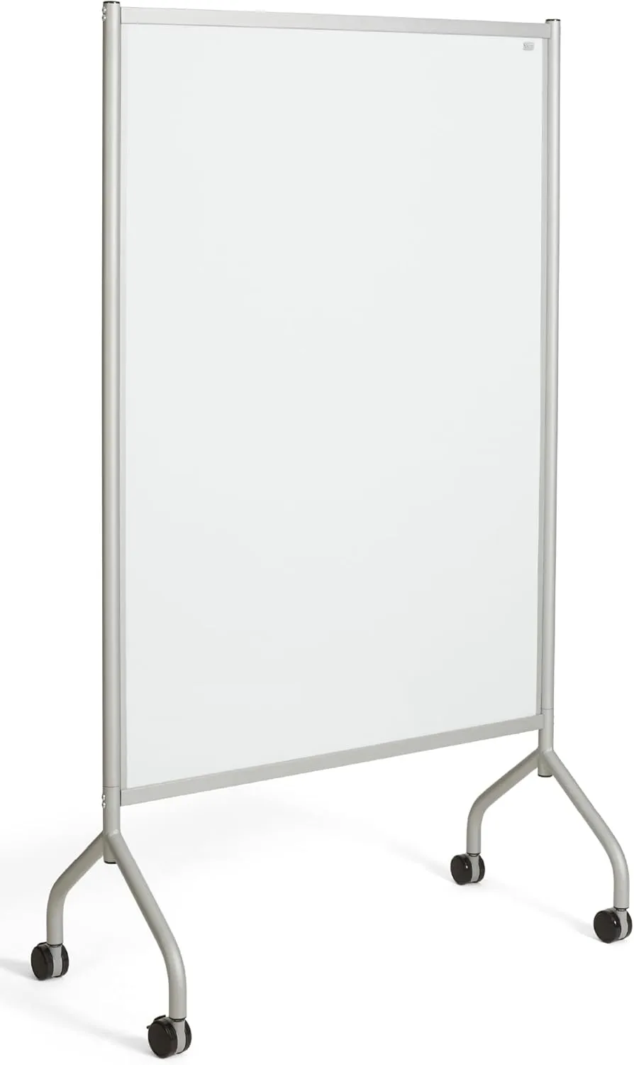 SAFCO Impromptu Full Whiteboard Screen Double-Sided Magnetic Mobile Dry Erase Board