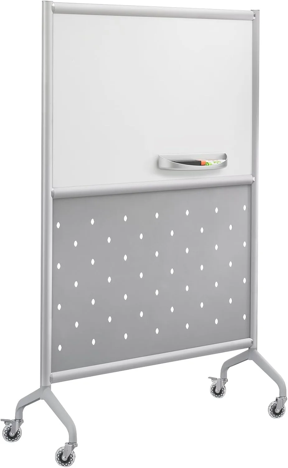 Safco Products 2008GR Rumba Magnetic Eraser Tray for Select Rumba Collaboration Screens (Sold Separately), Gray