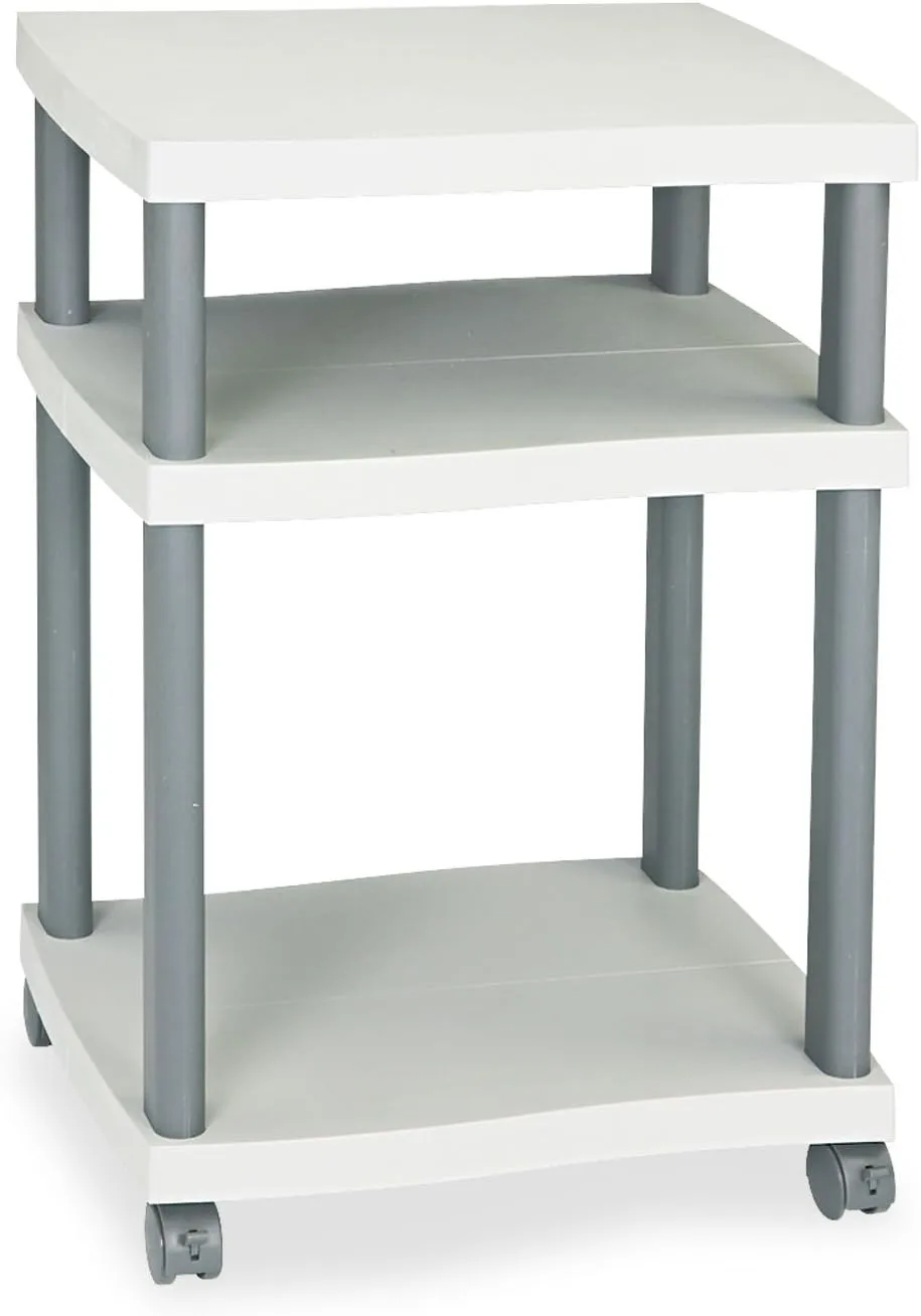 SAFCO Wave Under-Desk Printer Stand & Rolling Cart