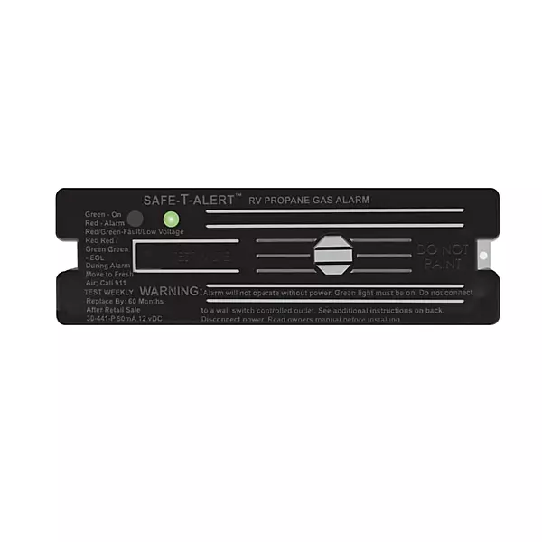Safe T Alert 30 Series Classic LP Gas Alarm - Propane Alarm - Surface Mount, Black - 30-441-P-BL