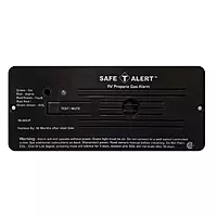 Safe T Alert 30-442-P-BL Classic Propane/LP Gas Alarm - 12V, 30 Series Flush Mount, Black