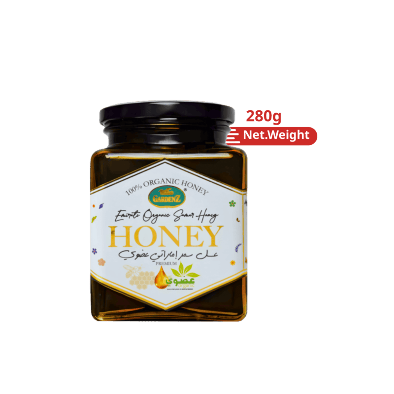 280g GARDENZ Emirati Organic Samar Honey - Certified by Dubai Municipality
