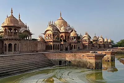 Kusum Sarovar and Radha Kund