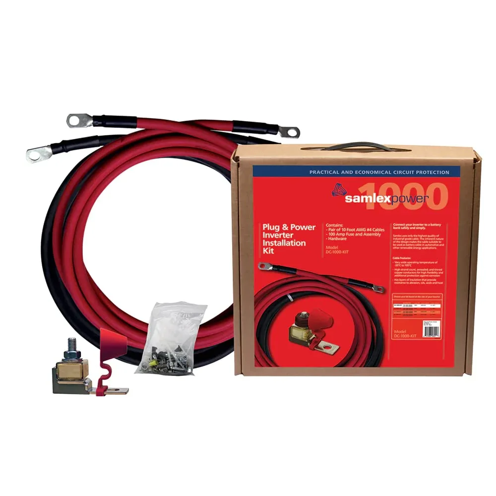 SAMLEX AMERICA Inverter Installation Kit