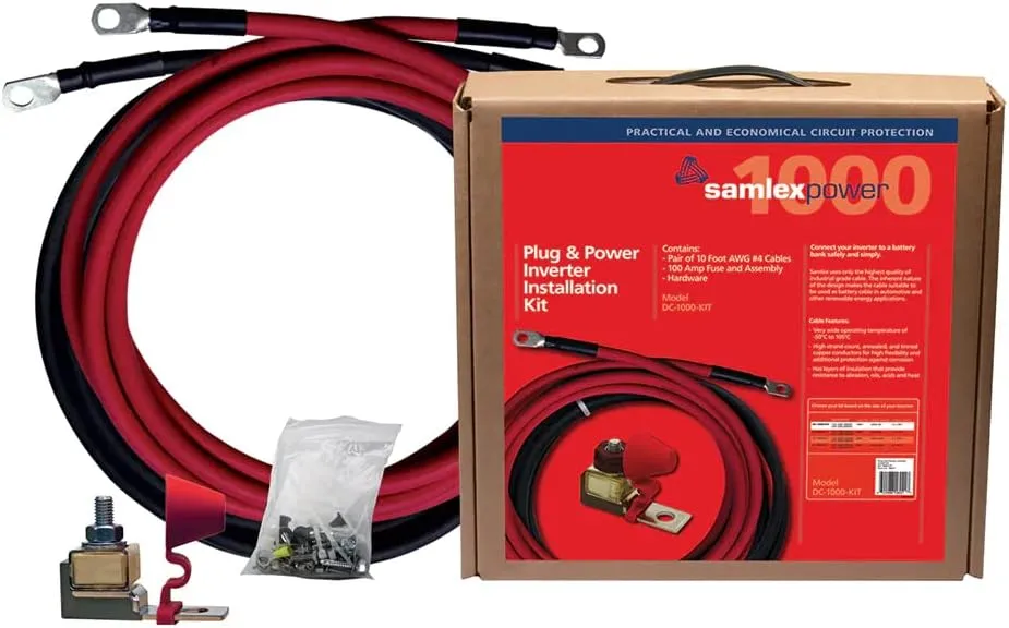 SAMLEX AMERICA Inverter Installation Kit