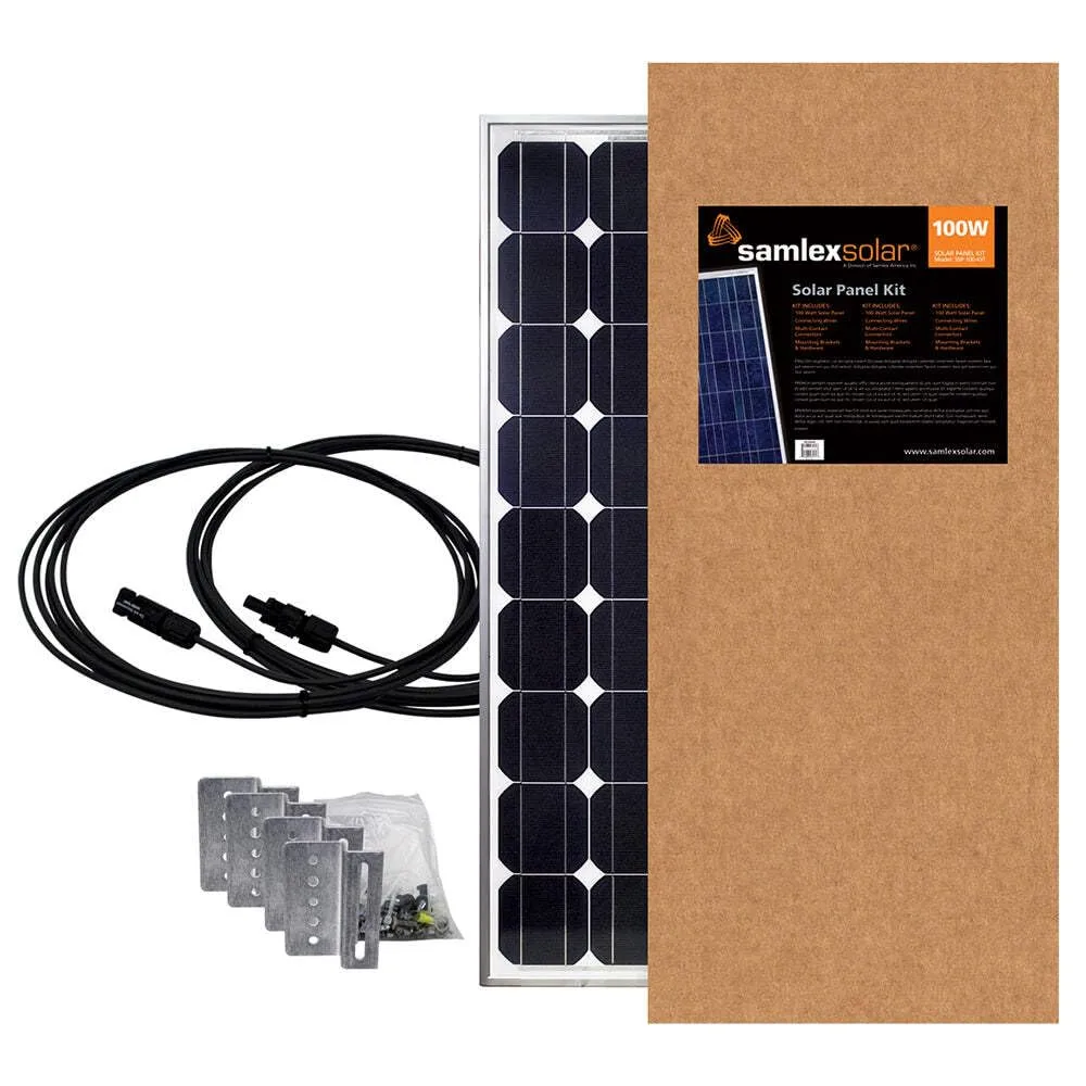 Samlex Solar Panel Kit - High-Efficiency Crystalline