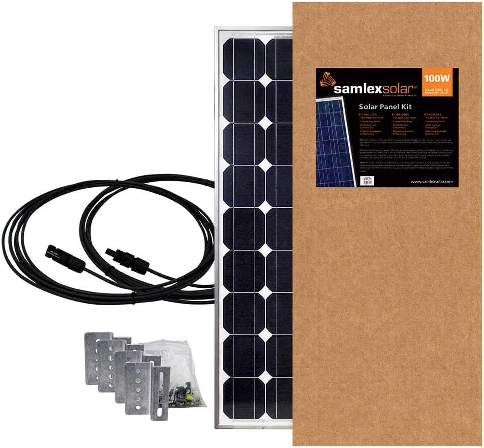 Samlex Solar Panel Kit - High-Efficiency Crystalline