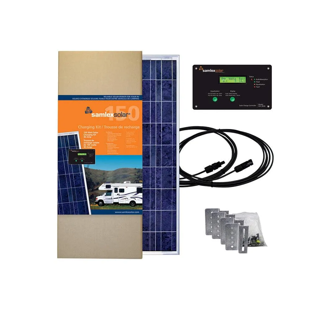 SAMLEX AMERICA Solar Charging Kit with SCC-30AB 30A Charge Controller