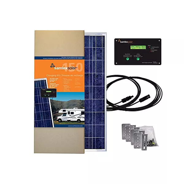 SAMLEX AMERICA Solar Charging Kit with SCC-30AB 30A Charge Controller