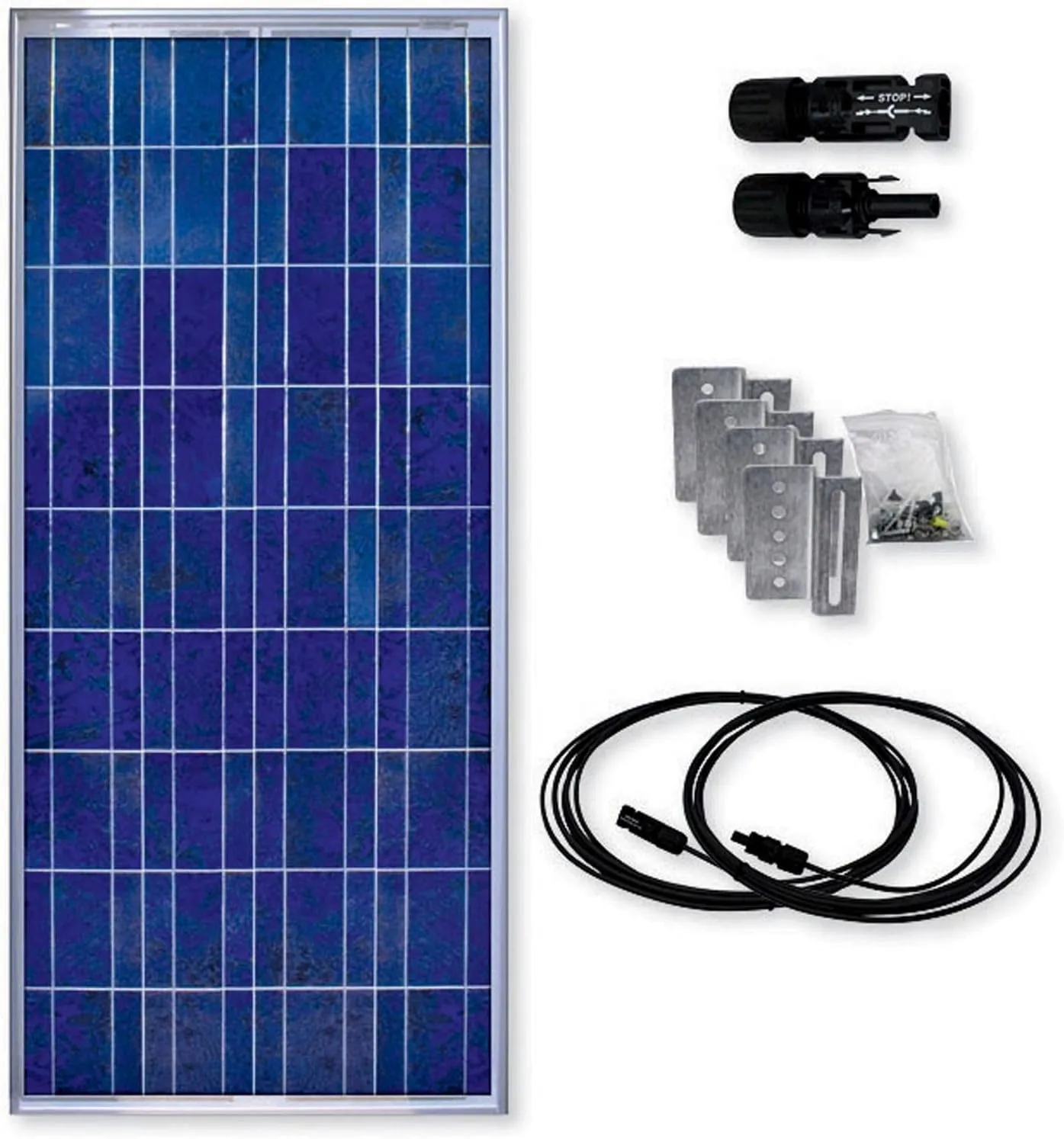 Samlex Solar Panel Kit - High-Efficiency Crystalline