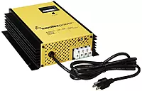 Samlex America 12V 3-Stage Battery Charger with DIP Switch & Lugs