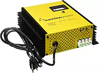 Samlex America 12V 3-Stage Battery Charger with DIP Switch & Lugs