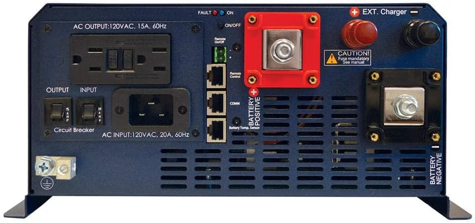 Samlex Evolution™ F Series 1200W, 120V Pure Sine Wave Inverter/Charger w/24V Input & 40 Amp Charger